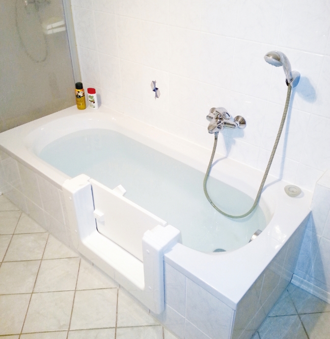 Barrieren im Badezimmer reduzieren